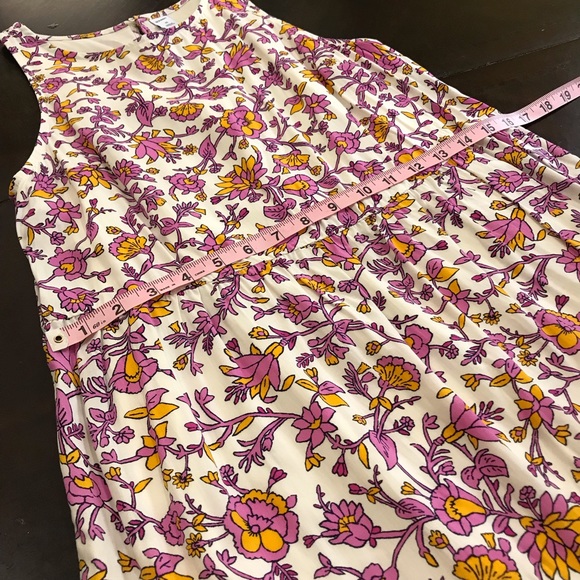 Old Navy pink and orange flower dress - Picture 6 of 7